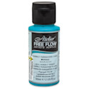 Chroma Atelier Free Flow Acrylic - Cobalt Turquoise Light, bottle
