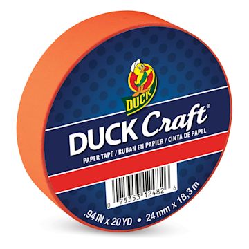 Open in modal - Duck Craft Paper Tapes - Upright package of Orange Tape