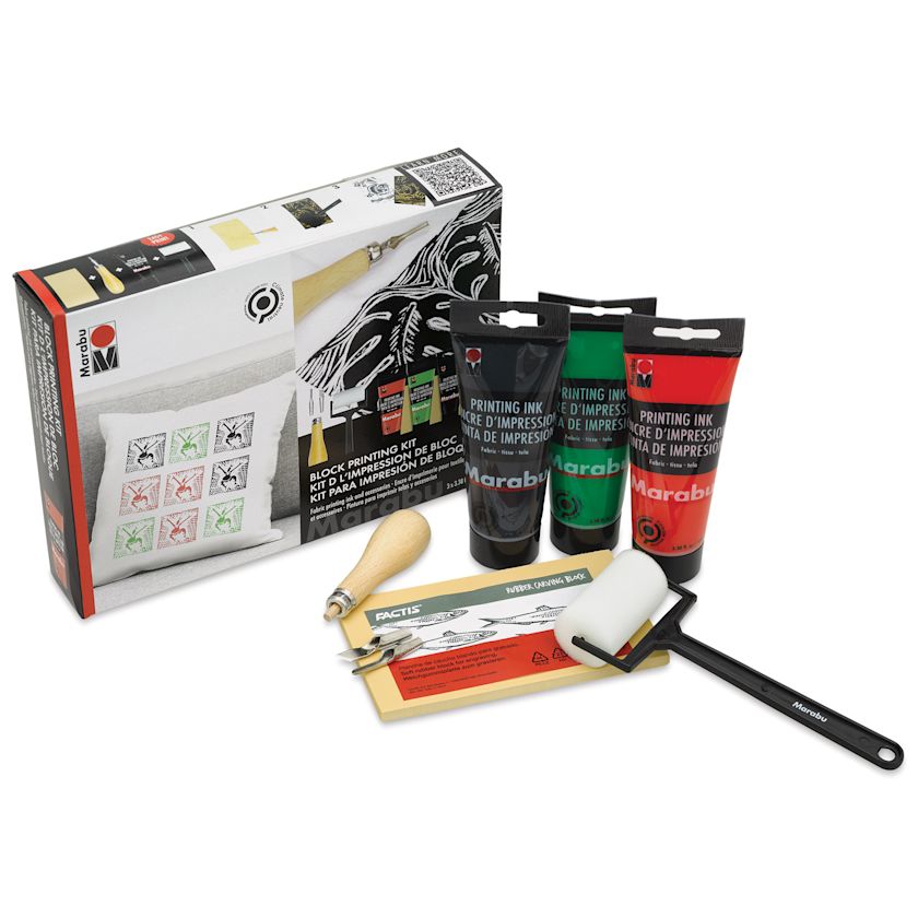 Marabu Block Printing Kit BLICK Art Materials