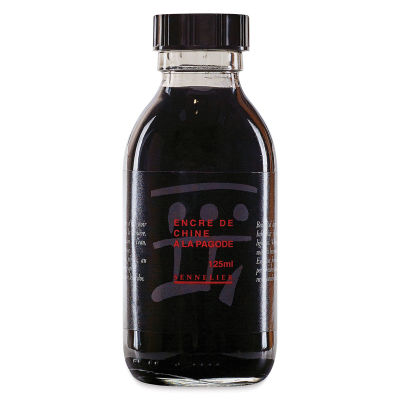 Sennelier India Ink - 125 ml, China Black