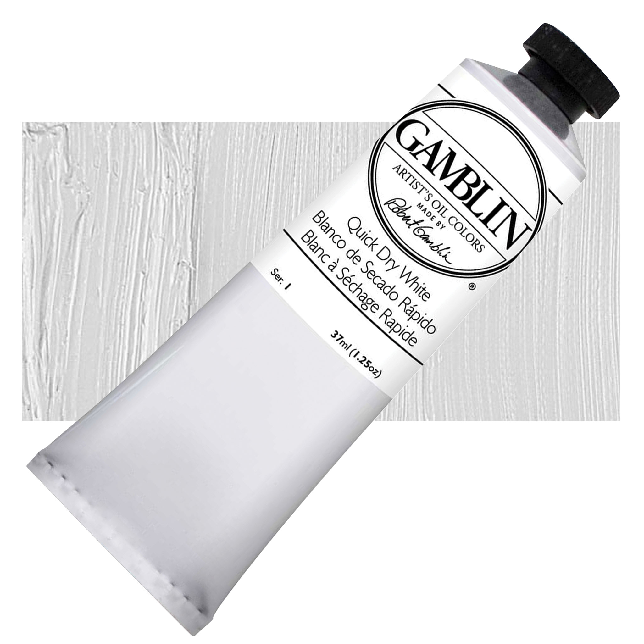 Gamblin Artist S Oil Color Quick Dry White 37 Ml Tube BLICK Art   00401 1043 SC 4ww 