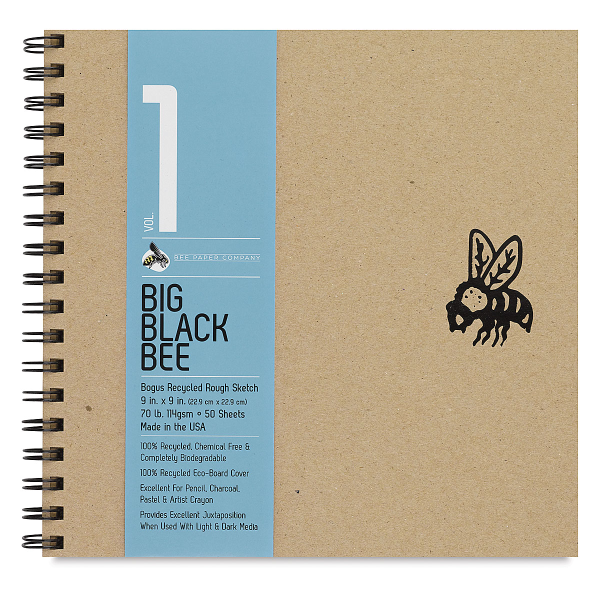 Sketchbook (Basic Large Spiral Black) (Union Square & Co. Sketchbooks)