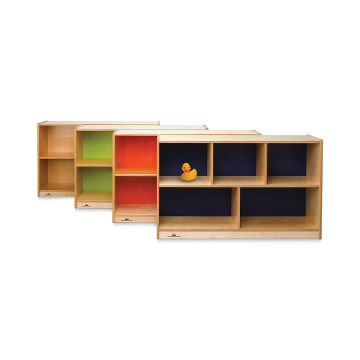 Whitney Brothers Plus Storage Cabinets - four colors shown