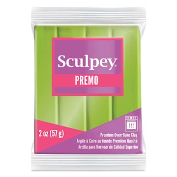 Open in modal - Sculpey Premo - 2 oz, Bright Green Pearl