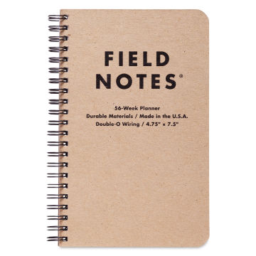 Field Notes 56-Week Undated Planner - 4-3/4" x 7-1/2", 112 Pages, front cover
