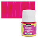Pebeo Vitrea 160 Glass Paint - Vivid Pink, Glossy, 45 ml bottle