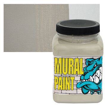 Chroma Acrylic Mural Paint - Fog, 16 oz Jar | BLICK Art Materials