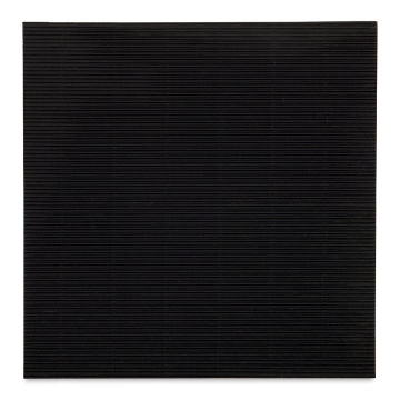 Corrugated E-Flute Decorative Papers - Full sheet of Black Paper shown