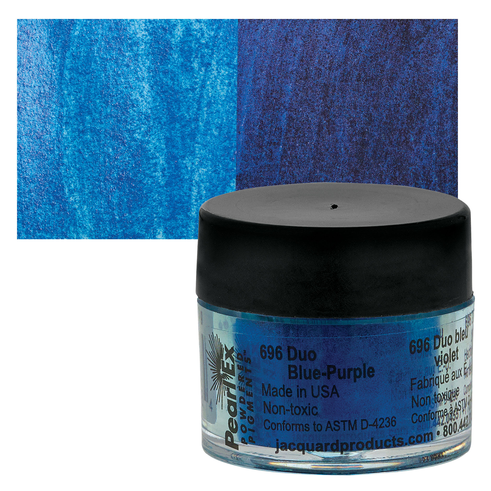 Jacquard Pearl Ex Powdered Pigment - Duo Blue-Purple, .5 oz.
