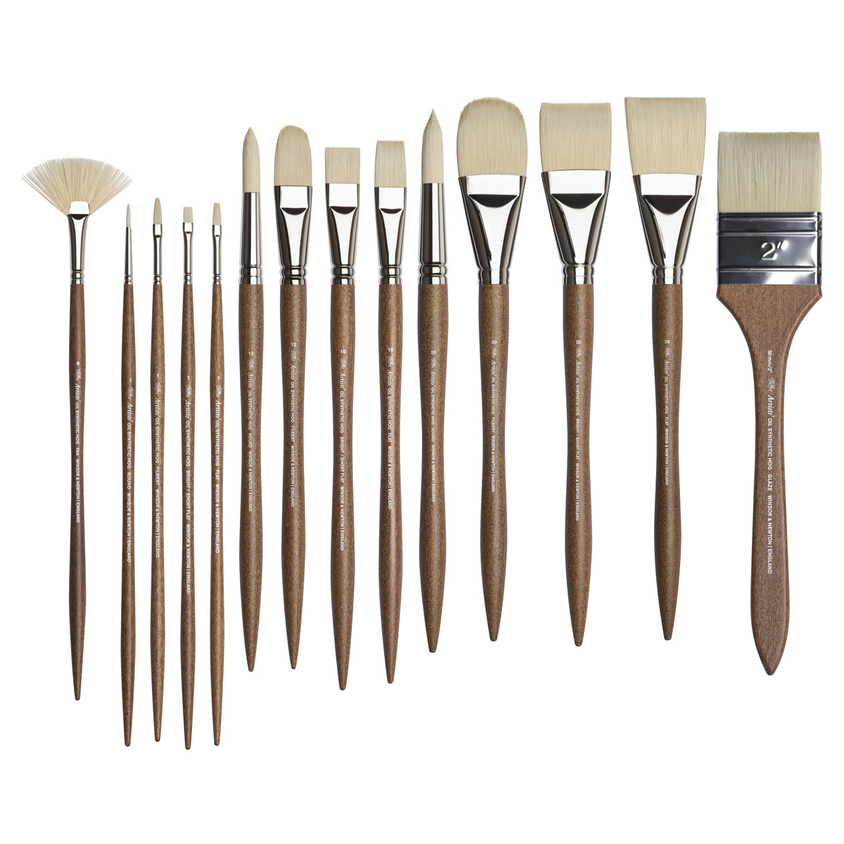 12pc Pottery Art Wool Brush Set for Ceramic Glaze/painting Coloring  Waterco^OZ