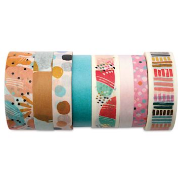 Open in modal - Scotch Washi Tape - Abstract Modern, Set of 8