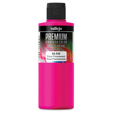 Vallejo Premium Airbrush Colors - 200 ml, Fluorescent Rose