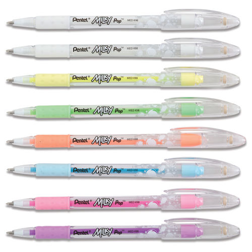Pentel Sparkle Pop Gel Pen, Pink-Pink - The Art Store/Commercial