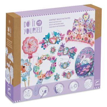 Open in modal - Djeco Do It Yourself Nymphea Multi-Activity Kit - front of packaging