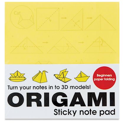 Origami Sticky Notes - 100 Sheets | BLICK Art Materials