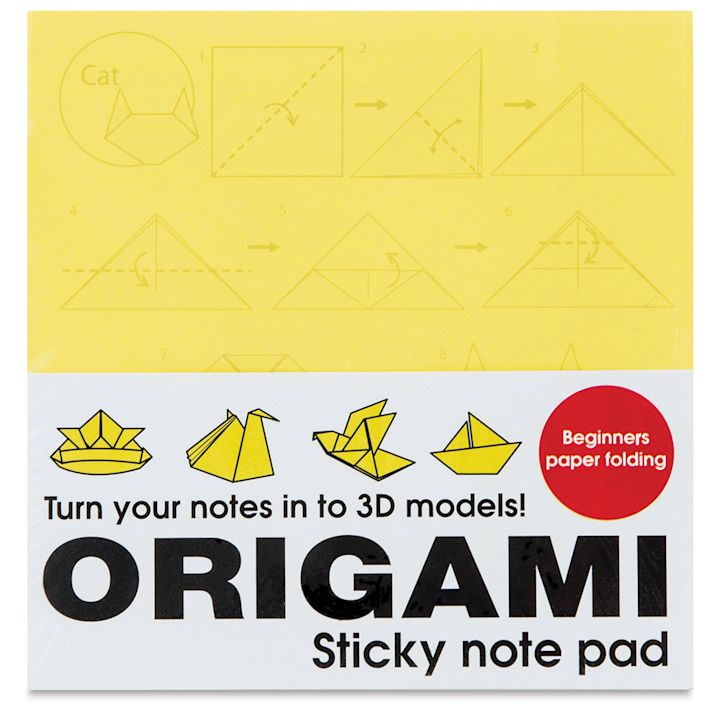 Origami Sticky Notes - 100 Sheets | BLICK Art Materials