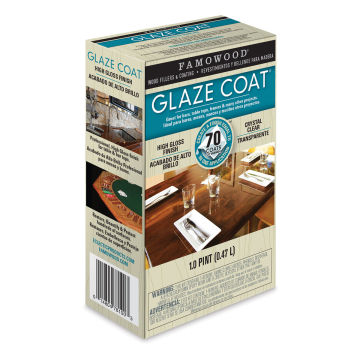 Famowood Glaze Coat - Angled view of Pint size Clear Epoxy Kit