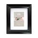 MCS Archival Series Frame with Mat - Front of Black 8 x 10 inch Frame