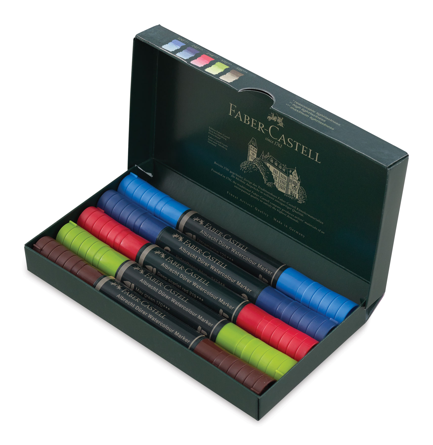  Faber-Castell Albrecht Durer Watercolor Markers - Wallet of 20,  Watercolor Dual Tip Markers : Arts, Crafts & Sewing