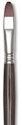 Escoda Primera Teijin Synthetic Brush - Bright, Long Handle, Size 12