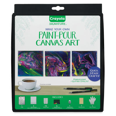 Crayola Signature Acrylic Paint Set - Front of package