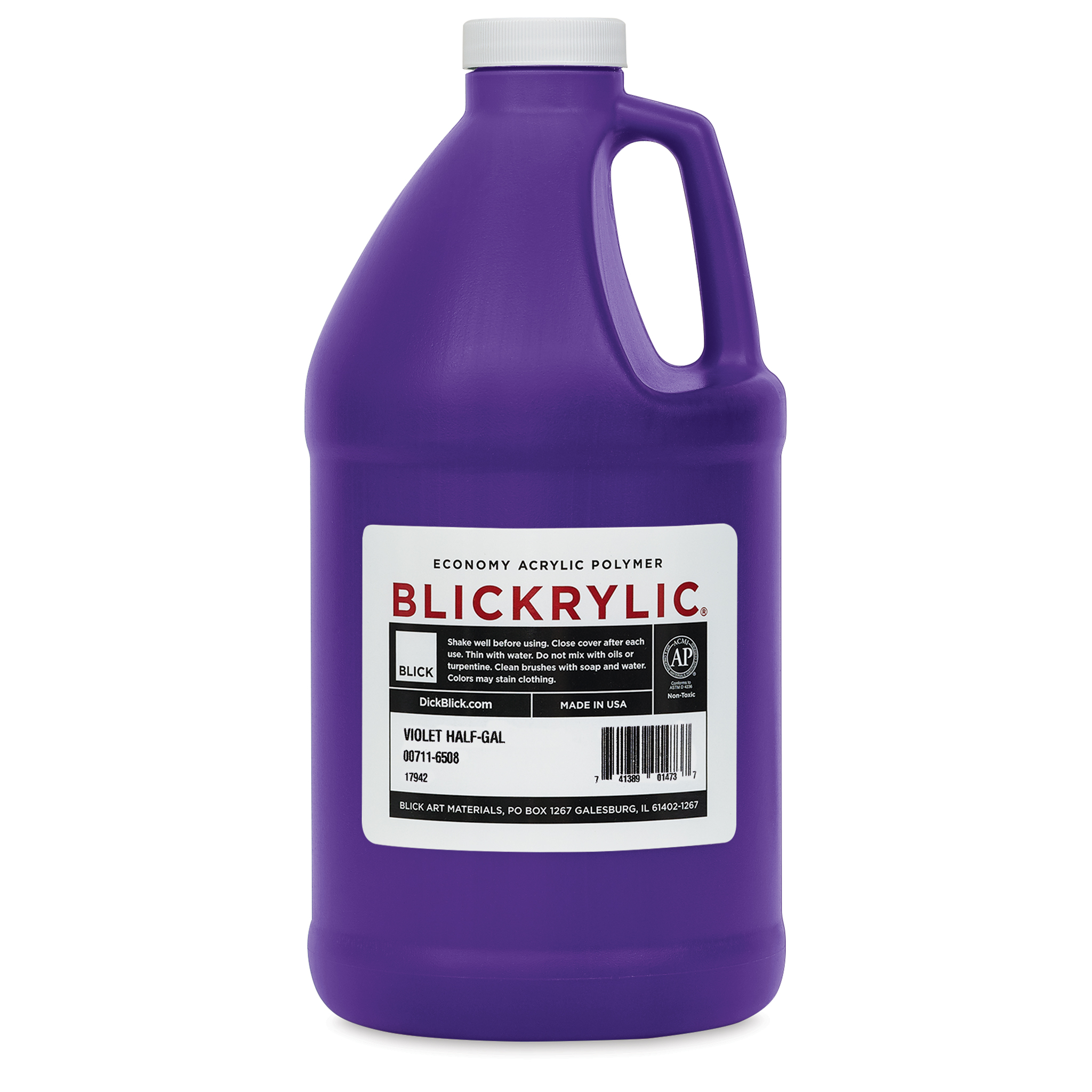 Blickrylic Student Acrylics - Blockout White, Pint
