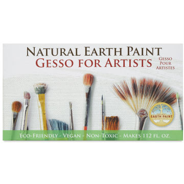 Natural Earth Paint Artists' Gesso Kit (front of packaging)