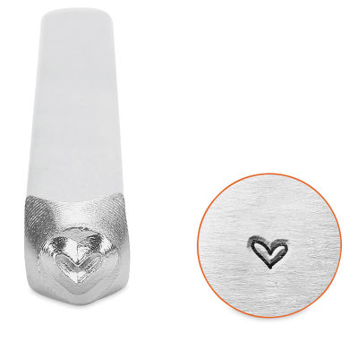 ImpressArt Design Stamp - Heart, 3 mm