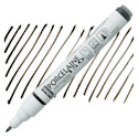 Pebeo Porcelaine 150 Paint Marker - Anthracite Black, Fine Point