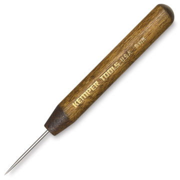 Kemper Straight Needle - Angled 5" Wood tool shown
