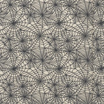 Open in modal - Elan Transfers Underglaze Transfer Sheet - Spider Webs, Black - close-up