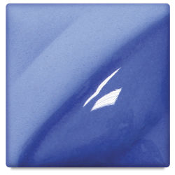 Amaco Lead-Free Velvet Underglaze - Medium Blue, 2 oz