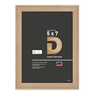 Deha Design Fontana Wood Frame - with Easel Back, Natural Oak, 5" x 7"
