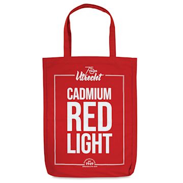 Open in modal - Utrecht Tote Bag - Cadmium Red Light, 15" x 21-1/2”, front