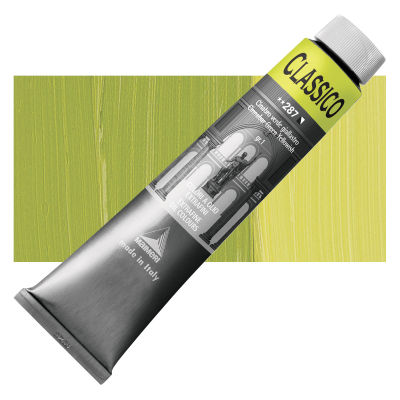 Maimeri Classico Oil Color - Cinnabar Green Yellowish, 200 ml tube