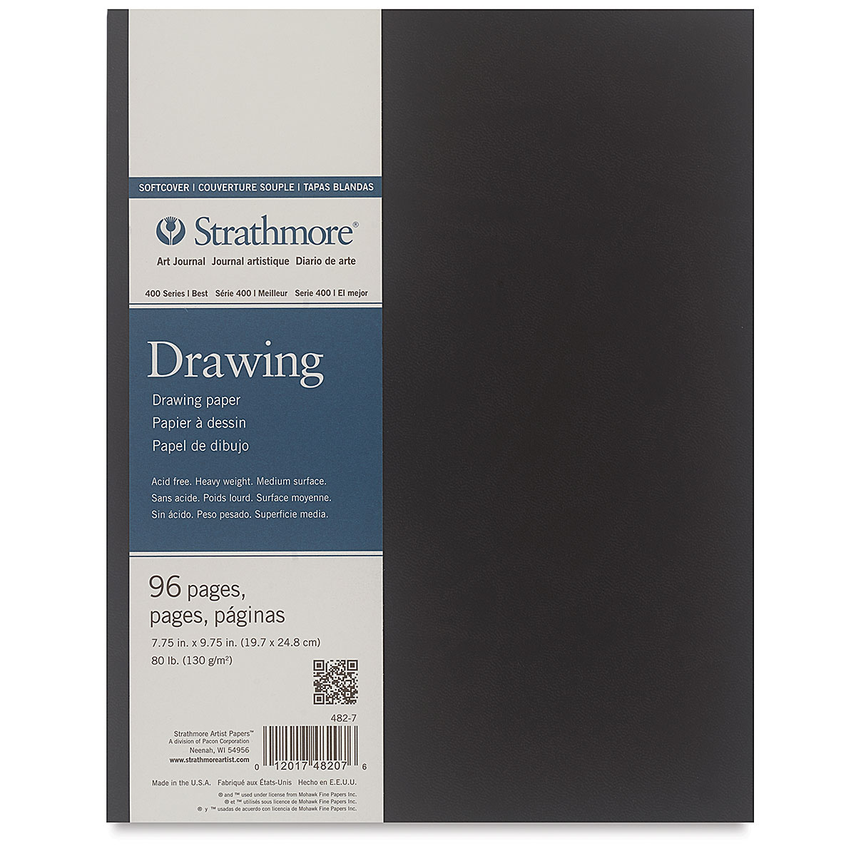 Strathmore Drawing Paper Pad, 400 Series, Medium Surface, 8 x 10