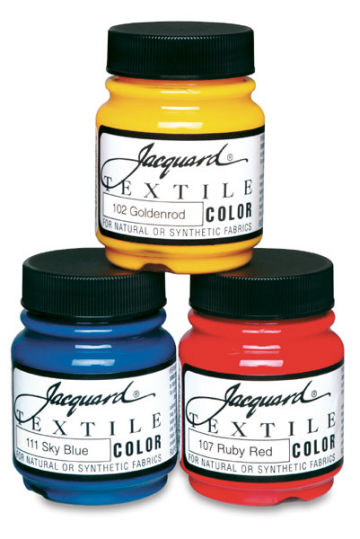 Jacquard Textile Color Fabric Paint 2.25oz White