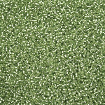 Open in modal - John Bead Solgel Czech Seed Beads - S/L, Dark Green