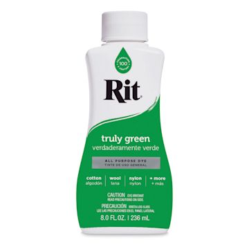 Open in modal - Rit All Purpose Liquid Dye - Truly Green, 8 oz