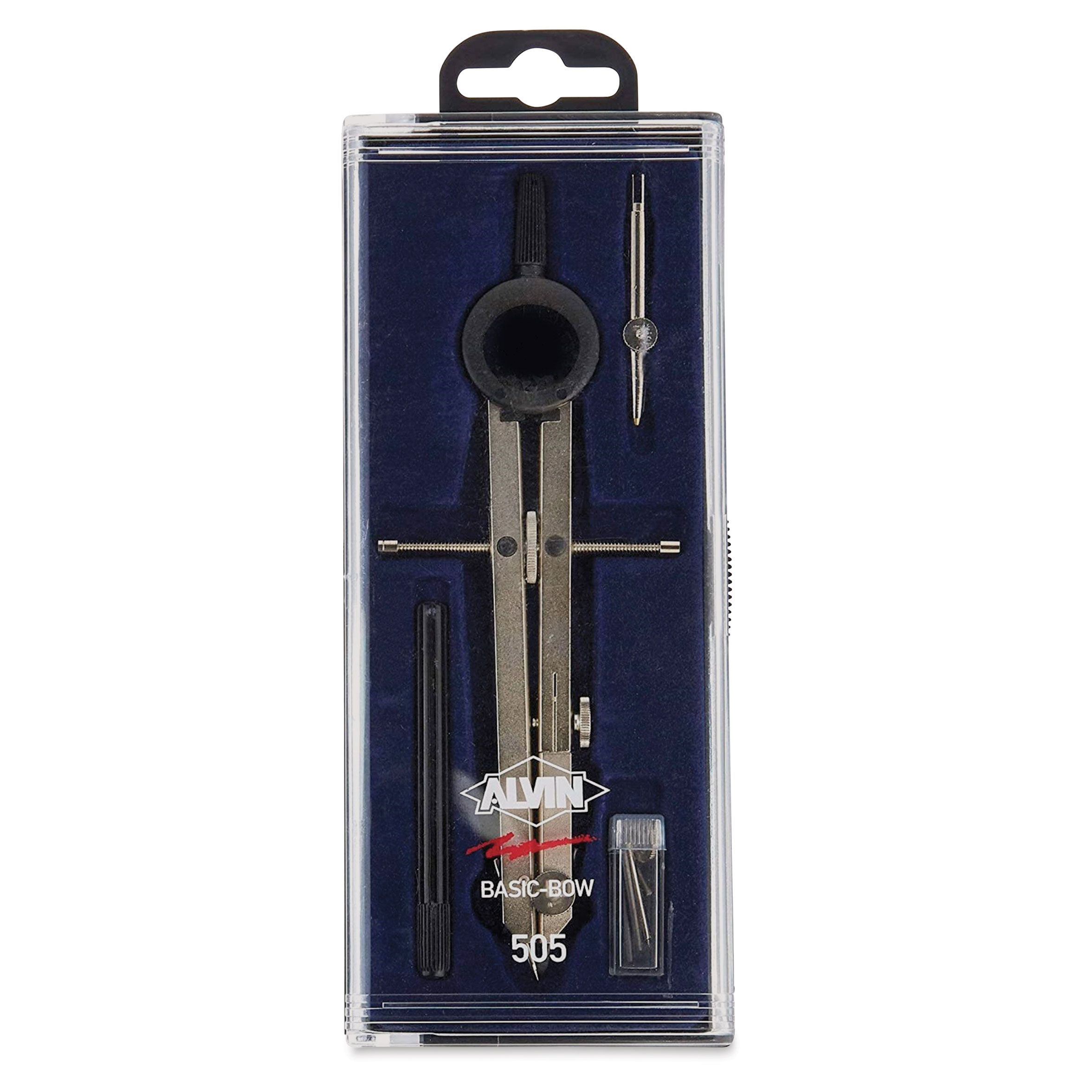 Maped Compass Set 3-Piece Metal Engineering Technical Drawing Tool