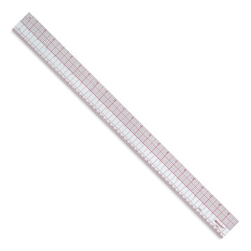 Westcott Inch/Metric Ruler - Shown at angle