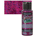 DecoArt Galaxy Glitter Paint - Supernova Berry, 2 oz