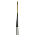 Silver Brush Black Pearl Synthetic Brush - Series 6407, Script Liner, Size 4, Long Handle