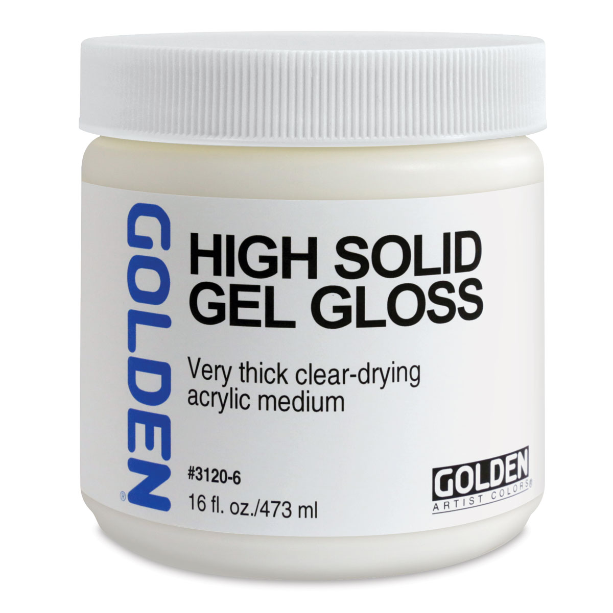 GOLDEN Acrylic Gel Mediums High Solid Gloss 1 Gallon