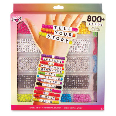 Fashion Angels Alphabet Beads - Set of 800