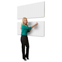 Screenflex Acoustical Panel - 66" x 22", White
