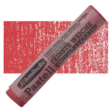 Open in modal - Schmincke Soft Pastel - Scarlet H pastel and swatch
