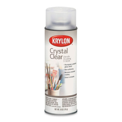 Krylon Crystal Clear Acrylic Coating - 6 oz, Spray Can