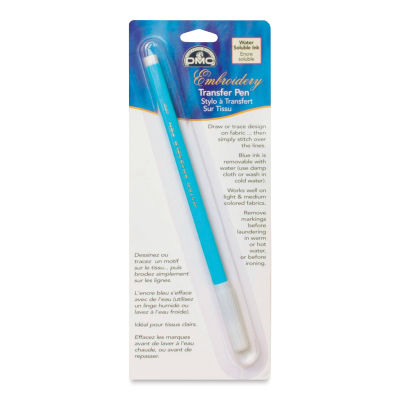 DMC Embroidery Transfer Pen, Blue, In Package