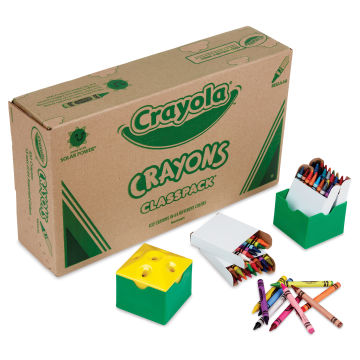 12 Genuine CRAYOLA crayon marker Plastic Box Container Storage